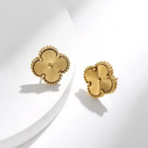 Boucle d'oreilles trèfles